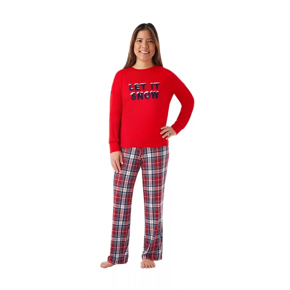 NWOT Member's Mark Family Sleep Women's 2-Piece Pajama Set - Picture 5 of 12